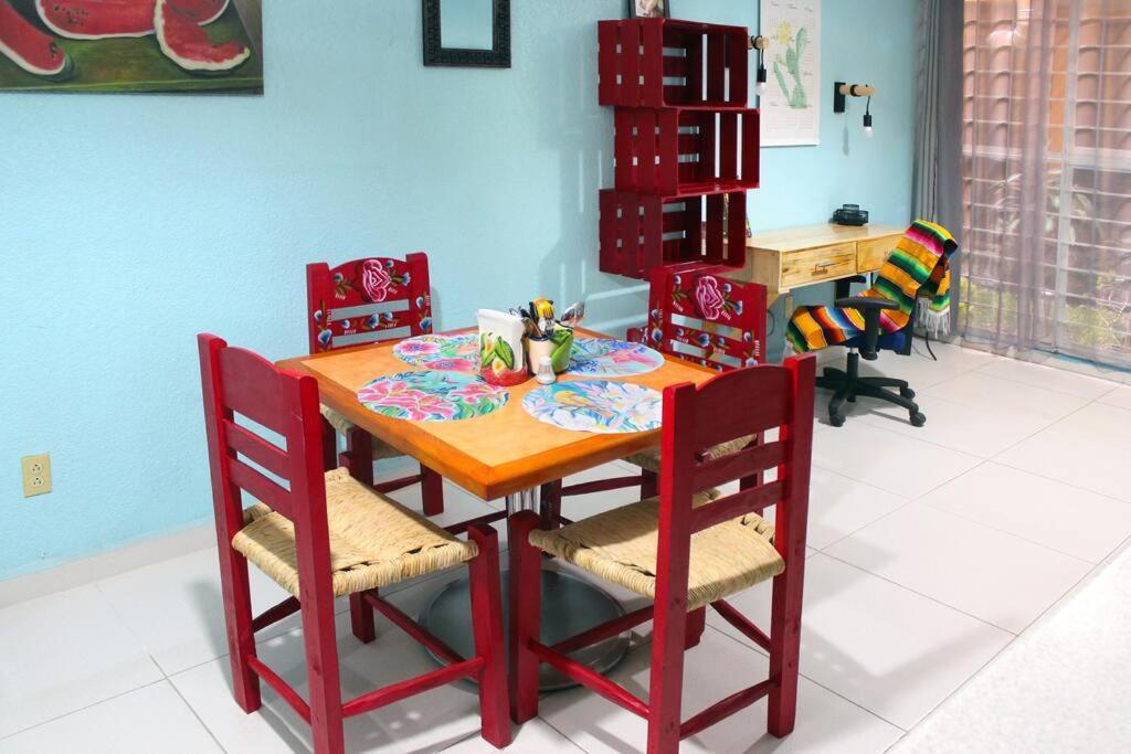 Вілла Colorida Casa Azul En Texcoco Centro Wifi Cocina Texcoco de Mora Екстер'єр фото